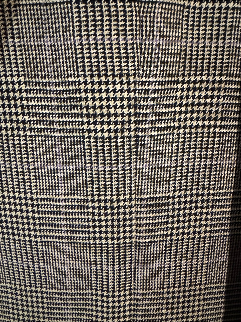 Polo by Ralph Lauren Glen Plaid Sport Coat in White/Black Wool & Flax 42L READ - Picture 2 of 16